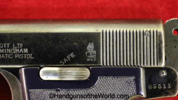 Webley & Scott 1908, 7.65mm - Image 12