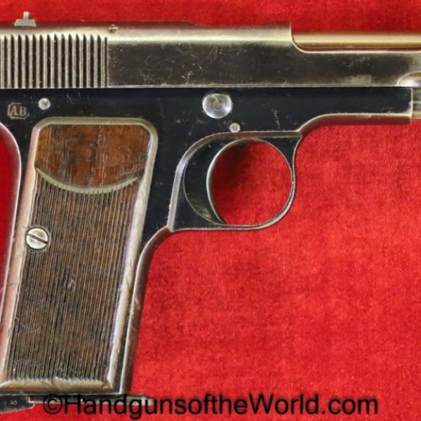 Beretta, 1915, 7.65mm, Italy, Italian, Handgun, Pistol, C&R, Collectible, Pocket, 7.65, 32, .32, acp, auto, Model, WWI, WW1, Hand gun, Vintage, Old