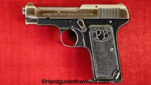 Beretta, 1915-1919, 7.65mm, Italy, Italian, Handgun, Pistol, C&R, Collectible, Pocket, 7.65, 32, .32, acp, auto, 1919, 1915, Hand gun, Commercial