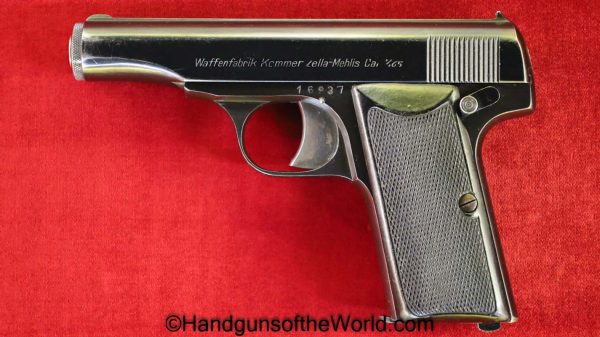 Kommer, Model IV, 7.65mm, German, Eagle N, Proofed, E/N, Eagle/N, Germany, WWII, WW2, Handgun, Pistol, C&R, Collectible, Pocket, Model 4, 32, .32, 7.65
