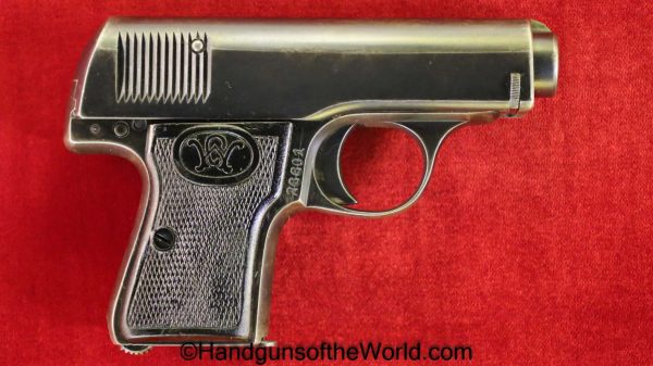Walther, Model 3, 7.65mm, German, Germany, Handgun, Pistol, C&R, Collectible, Pocket, 7.65, 32, .32, acp, auto, Model III, Model, 3, III, Hand gun