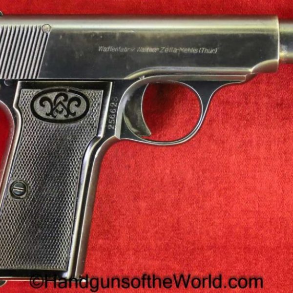 Walther, Model 4, 7.65mm, Police Marked, Matching Magazine, Matching Mag, Police, Marked, 4, Model, German, Germany, Handgun, Pistol, C&R, Collectible, .32