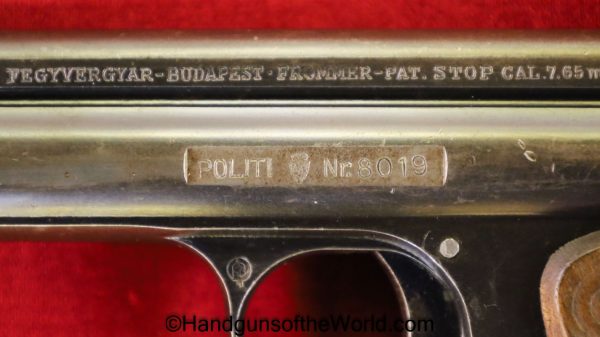 Frommer, Stop, 7.65mm, Norwegian, Police, Reissue, Norway, Handgun, Pistol, C&R, Collectible, Pocket, Hungarian, Hungary, 32, .32, acp, auto, 7.65