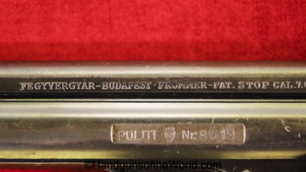 Frommer, Stop, 7.65mm, Norwegian, Police, Reissue, Norway, Handgun, Pistol, C&R, Collectible, Pocket, Hungarian, Hungary, 32, .32, acp, auto, 7.65