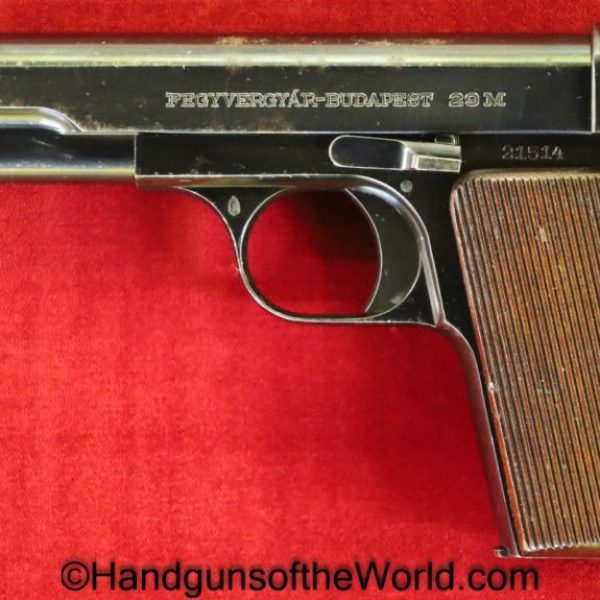 FEG, Femaru, 29M, .380, 380, acp, auto, Hungary, Hungarian, Handgun, Pistol, C&R, Collectible, M29, 9mmK, WWII, WW2, Pocket, Hand gun
