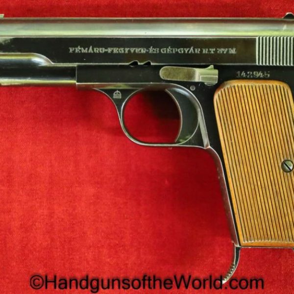 Femaru, 37M, .380, Hungary, Hungarian, Handgun, Pistol, C&R, Collectible, WWII, WW2, Hand gun, 380, acp, auto, 9mmK, Kurz, 9mm, M37