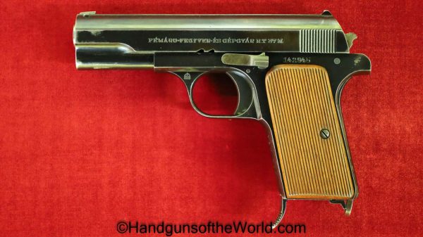 Femaru, 37M, .380, Hungary, Hungarian, Handgun, Pistol, C&R, Collectible, WWII, WW2, Hand gun, 380, acp, auto, 9mmK, Kurz, 9mm, M37