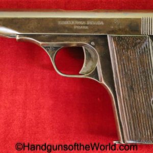 Praga, Model 1919, 7.65mm, Czech, Military, Czechoslovakia, Handgun, Pistol, C&R, Collectible, 1919, 1921, 32, .32, acp, auto, Pocket, 7.65, Unit Marked