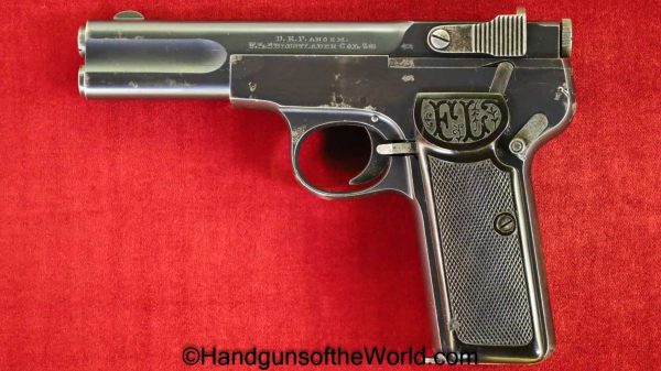 Langenhan, Army Model, 7.65mm, 1st, Variation, First, Variant, Army, Model, German, Germany, Handgun, Pistol, C&R, Collectible, Pocket, 7.65, 32, .32, acp
