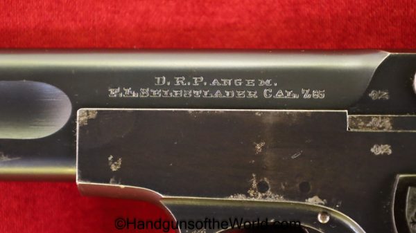 Langenhan, Army Model, 7.65mm, 1st, Variation, First, Variant, Army, Model, German, Germany, Handgun, Pistol, C&R, Collectible, Pocket, 7.65, 32, .32, acp