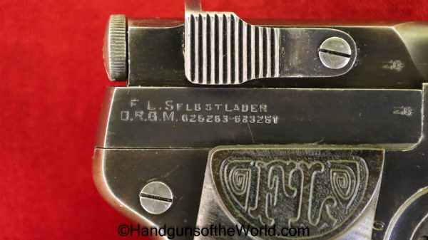 Langenhan, Army Model, 7.65mm, German, WWI, Proofed, WW1, Germany, Handgun, Pistol, C&R, Collectible, Army, Model, Pocket, 32, .32, acp, auto, 7.65