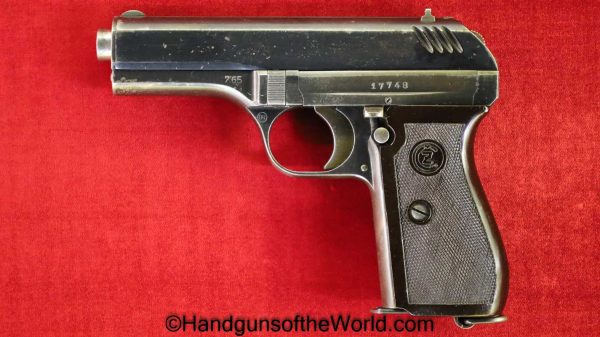 CZ-27, 7.65mm, Deutchebahn Railway, German, Germany, Early, Czech, Czechoslovakia, Handgun, Pistol, C&R, Collectible, CZ, 27, CZ27, CZ 27, 32, .32, acp, 7.65