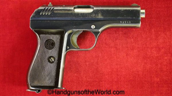 CZ-27, 7.65mm, Deutchebahn Railway, German, Germany, Early, Czech, Czechoslovakia, Handgun, Pistol, C&R, Collectible, CZ, 27, CZ27, CZ 27, 32, .32, acp, 7.65
