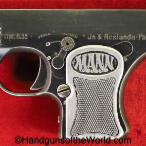 Mann, WT-1920, 6.35mm, 1st, Variation, First, Variant, 1920, WT, German, Germany, Handgun, Pistol, C&R, Collectible, VP, Vest Pocket, 6.35, 25, .25, acp