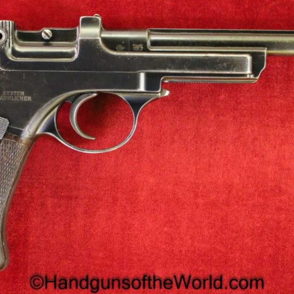 Steyr Mannlicher, Model 1901, 7.63mm, Austrian, Dated, 1902, Steyr, Mannlicher, 1901, Handgun, Pistol, C&R, Collectible, Austria, 7.63, Model, Hand gun