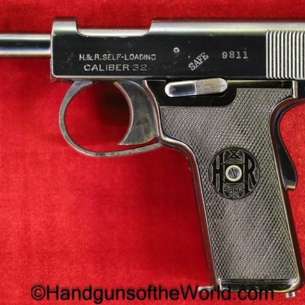 H&R, Self Loading, .32acp, USA, American, Americana, America, Handgun, Pistol, C&R, Collectible, 32, .32, acp, auto, 7.65, 7.65mm, Self-Loading, Pocket