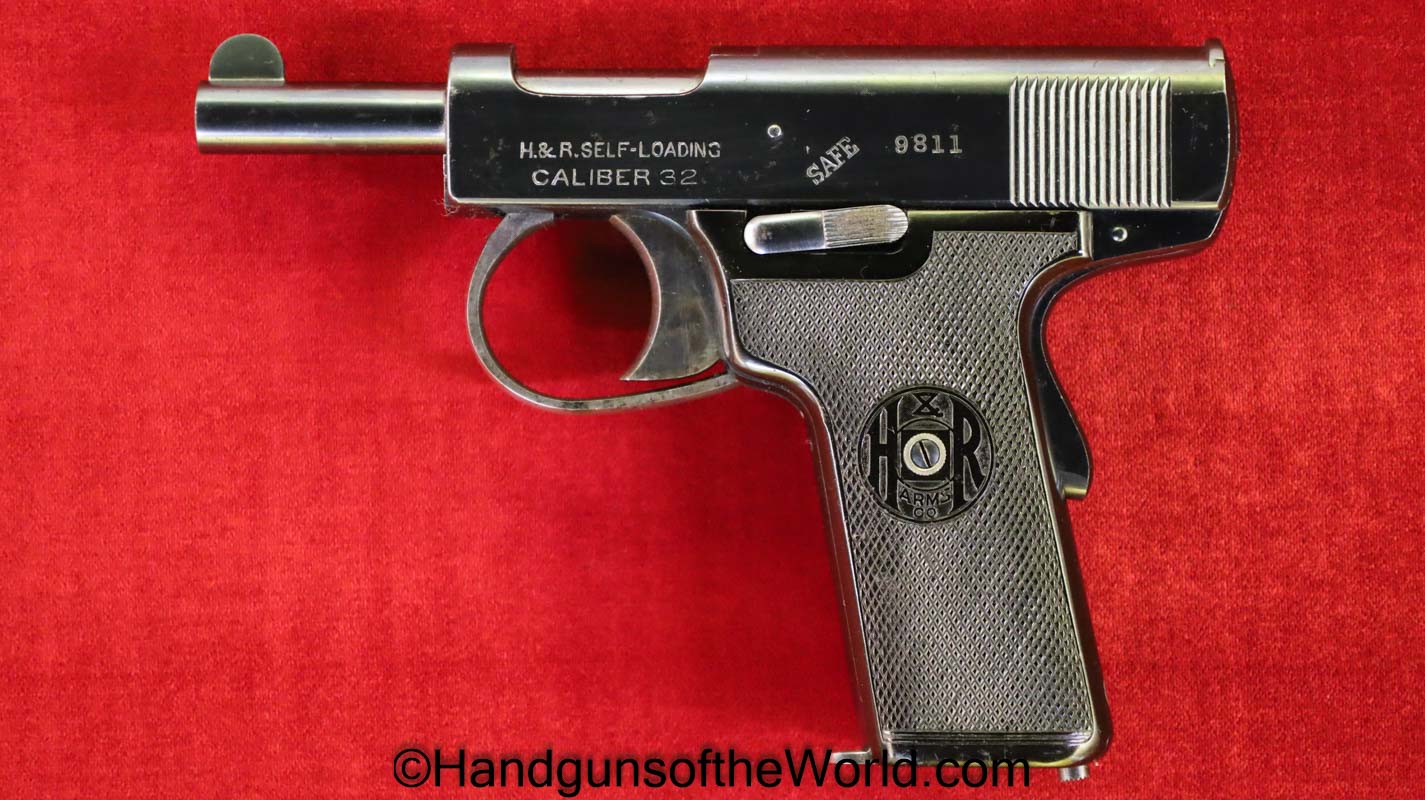 H&R, Self Loading, .32acp, USA, American, Americana, America, Handgun, Pistol, C&R, Collectible, 32, .32, acp, auto, 7.65, 7.65mm, Self-Loading, Pocket