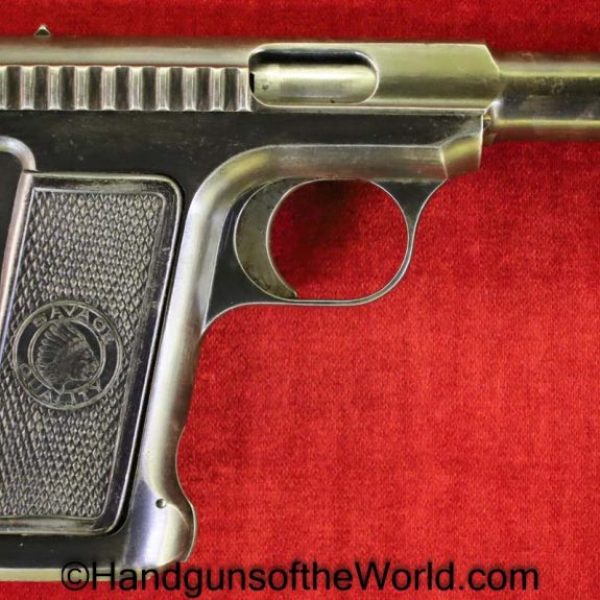 Savage, 1907, .32 acp, 1st Variation, Steel Grips, Low Number, Handgun, Pistol, C&R, Collectible, Pocket, Early, 32, .32, acp, auto, 7.65, 7.65mm, Americana
