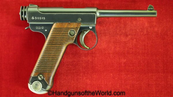 Nambu, Type 14, 9.12, Date, 8mm, December, 1934, Handgun, Pistol, C&R, Collectible, Japan, Japanese, WWII, WW2, Type, 14, Hand gun, Vintage, Old