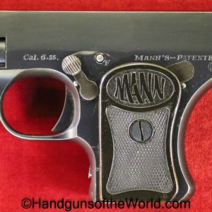 Mann, WT 1921, 6.35mm, Tiny, Vest Pocket, Pistol, Handgun, VP, C&R, Collectible, German, Germany, 1921, WT, WT-1921, 6.35, 25, .25, acp, auto, Hand gun
