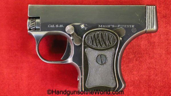 Mann, WT 1921, 6.35mm, Tiny, Vest Pocket, Pistol, Handgun, VP, C&R, Collectible, German, Germany, 1921, WT, WT-1921, 6.35, 25, .25, acp, auto, Hand gun