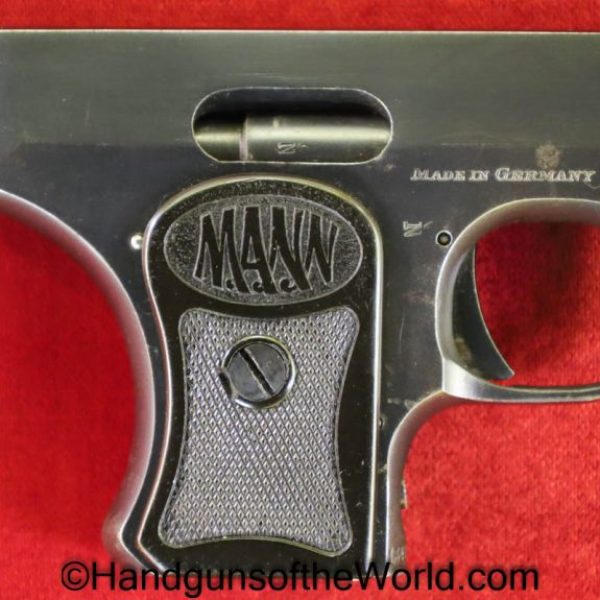 Mann, WT 1921, 6.35mm, Tiny, Vest Pocket, Pistol, Handgun, VP, C&R, Collectible, German, Germany, 1921, WT, WT-1921, 6.35, 25, .25, acp, auto, Hand gun