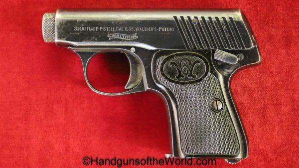 Walther, Model 2, 6.35mm, Model II, German, Germany, Handgun, Pistol, C&R, Collectible, 6.35, 25, .25, acp, auto, Model, 2, II, VP, Vest Pocket, Hand gun