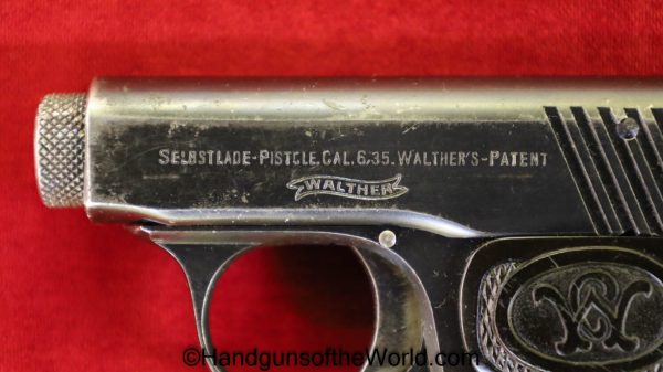 Walther, Model 2, 6.35mm, Model II, German, Germany, Handgun, Pistol, C&R, Collectible, 6.35, 25, .25, acp, auto, Model, 2, II, VP, Vest Pocket, Hand gun