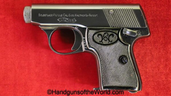Walther, Model 5, 6.35mm, Late Variation, Model, 5, V, Handgun, Pistol, C&R, Collectible, 6.35, 25, .25, acp, auto, VP, Vest Pocket, German, Germany