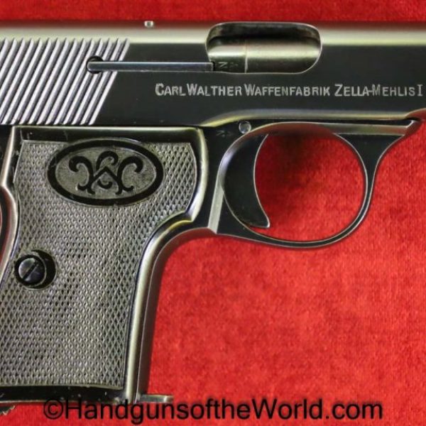 Walther, Model 5, 6.35mm, Late Variation, Model, 5, V, Handgun, Pistol, C&R, Collectible, 6.35, 25, .25, acp, auto, VP, Vest Pocket, German, Germany