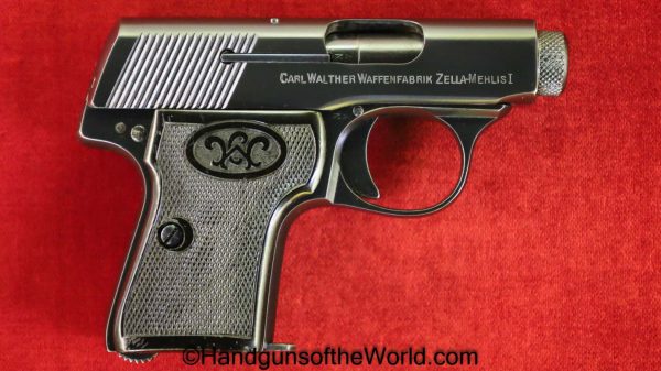 Walther, Model 5, 6.35mm, Late Variation, Model, 5, V, Handgun, Pistol, C&R, Collectible, 6.35, 25, .25, acp, auto, VP, Vest Pocket, German, Germany