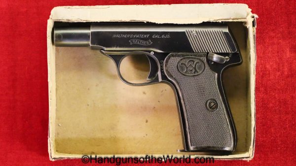 Walther, Model 7, 6.35mm, Late Model, with Box, Boxed, Handgun, Pistol, C&R, Collectible, VP, Vest Pocket, Model, 7, VII, 6.35, 25, .25, acp, auto