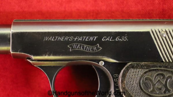 Walther, Model 7, 6.35mm, Late Model, with Box, Boxed, Handgun, Pistol, C&R, Collectible, VP, Vest Pocket, Model, 7, VII, 6.35, 25, .25, acp, auto