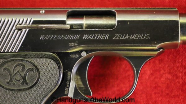 Walther, Model 7, 6.35mm, Late Model, with Box, Boxed, Handgun, Pistol, C&R, Collectible, VP, Vest Pocket, Model, 7, VII, 6.35, 25, .25, acp, auto