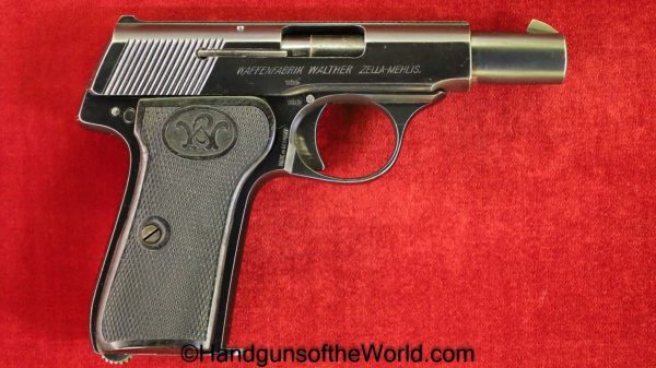 Walther, Model 7, 6.35mm, Late Model, with Box, Boxed, Handgun, Pistol, C&R, Collectible, VP, Vest Pocket, Model, 7, VII, 6.35, 25, .25, acp, auto