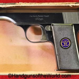 Walther, Model 8, 6.35mm, 1st, Variation, with Box, Boxed, First, Variant, German, Germany, Handgun, Pistol, C&R, Collectible, VP, Vest Pocket, 25, .25, acp