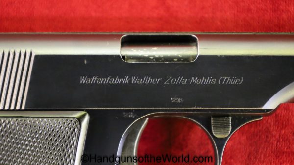 Walther, Model 8, 6.35mm, 1st, Variation, with Box, Boxed, First, Variant, German, Germany, Handgun, Pistol, C&R, Collectible, VP, Vest Pocket, 25, .25, acp