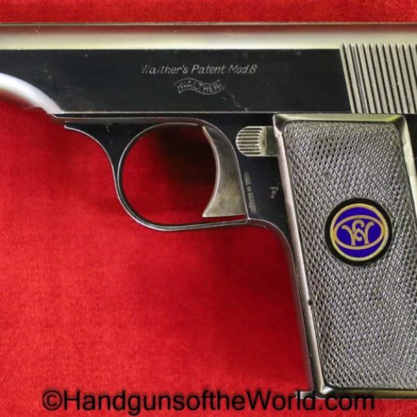 Walther, Model 8, 6.35mm, 1st, Variation, with Box, Boxed, First, Variant, German, Germany, Handgun, Pistol, C&R, Collectible, VP, Vest Pocket, 25, .25, acp