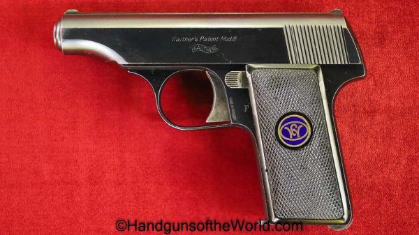 Walther, Model 8, 6.35mm, 1st, Variation, with Box, Boxed, First, Variant, German, Germany, Handgun, Pistol, C&R, Collectible, VP, Vest Pocket, 25, .25, acp