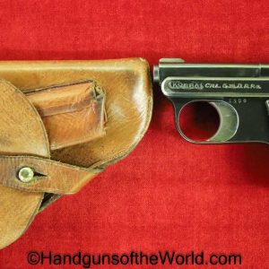 Kobra, Vest Pocket, 6.35mm, with Holster, German, Germany, Handgun, Pistol, C&R, Collectible, VP, Vest Pocket, 6.35, 25, .25, acp, auto, Hand gun