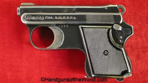 Kobra, Vest Pocket, 6.35mm, with Holster, German, Germany, Handgun, Pistol, C&R, Collectible, VP, Vest Pocket, 6.35, 25, .25, acp, auto, Hand gun