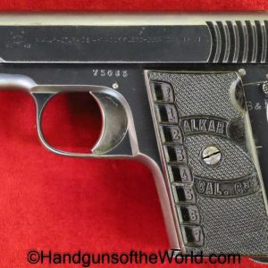 Alkar, Cartridge Counter, 6.35mm, Spain, Spanish, Handgun, Pistol, C&R, Collectible, VP, Vest Pocket, 25, .25, acp, auto, 6.35, Hand gun, Vintage