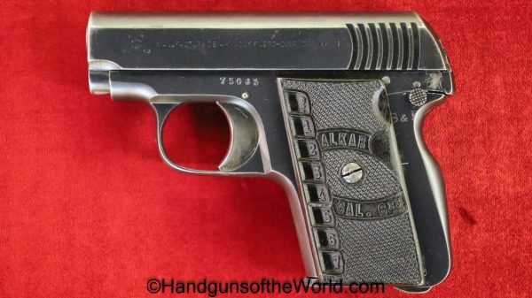 Alkar, Cartridge Counter, 6.35mm, Spain, Spanish, Handgun, Pistol, C&R, Collectible, VP, Vest Pocket, 25, .25, acp, auto, 6.35, Hand gun, Vintage