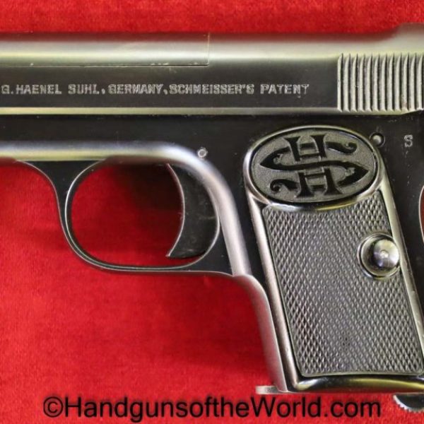Haenel Schmeisser, Model 1, 6.35mm, Mint, in Box, Boxed, German, Germany, Handgun, Pistol, C&R, Collectible, VP, Vest Pocket, Model I, 6.35, 25, .25, acp