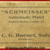 Haenel Schmeisser, Model 1, 6.35mm, Mint, in Box, Boxed, German, Germany, Handgun, Pistol, C&R, Collectible, VP, Vest Pocket, Model I, 6.35, 25, .25, acp