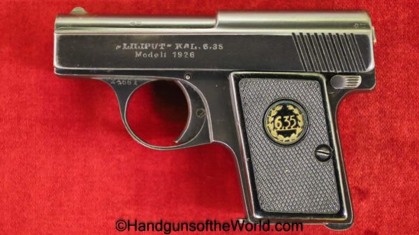 Menz, Liliput, Model 1926, 6.35mm, German, Germany, Handgun, Pistol, C&R, Collectible, VP, Vest Pocket, 25, .25, acp, auto, 6.35, 1926, Model, Hand gun