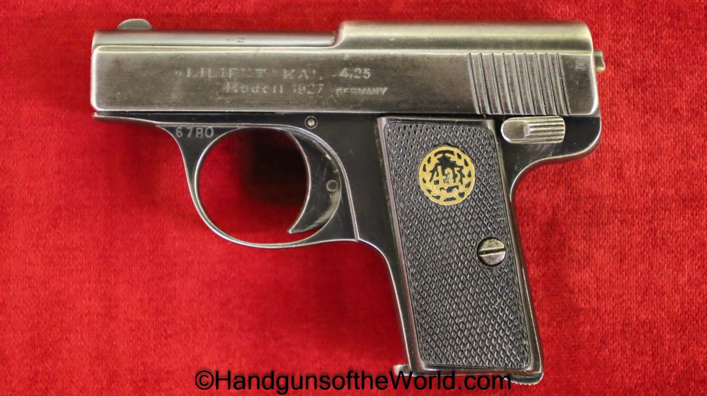 Menz, Liliput, Model 1927, 4.25mm, Tiny, Vest Pocket, German, Germany, Handgun, Pistol, C&R, Collectible, 1927, 4.25, Hand gun, VP, Model, Vintage, Classic