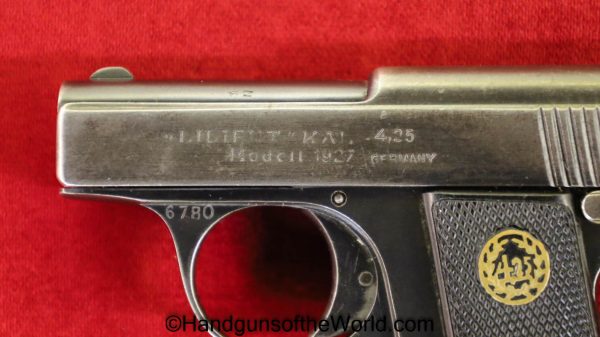 Menz, Liliput, Model 1927, 4.25mm, Tiny, Vest Pocket, German, Germany, Handgun, Pistol, C&R, Collectible, 1927, 4.25, Hand gun, VP, Model, Vintage, Classic