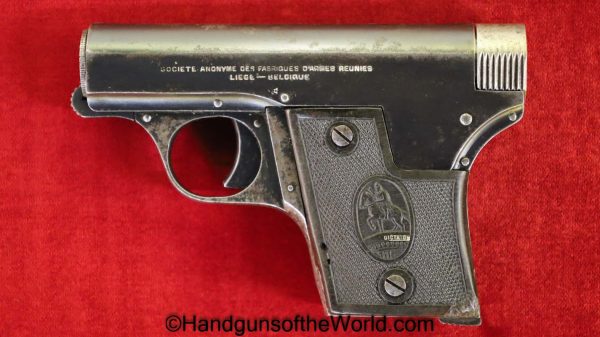 Fabrique D'Armes Reunies, Dictator, 6.35mm, Model 2, Model II, Belgian, Belgium, Handgun, Pistol, C&R, Collectible, VP, Vest Pocket, 25, .25, acp, auto, 6.35