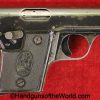 Fabrique D'Armes Reunies, Dictator, 6.35mm, Model 2, Model II, Belgian, Belgium, Handgun, Pistol, C&R, Collectible, VP, Vest Pocket, 25, .25, acp, auto, 6.35